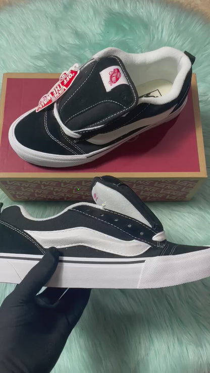 Vans Knu Skool negro puro blanco